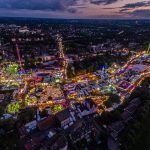 Cranger Kirmes von oben